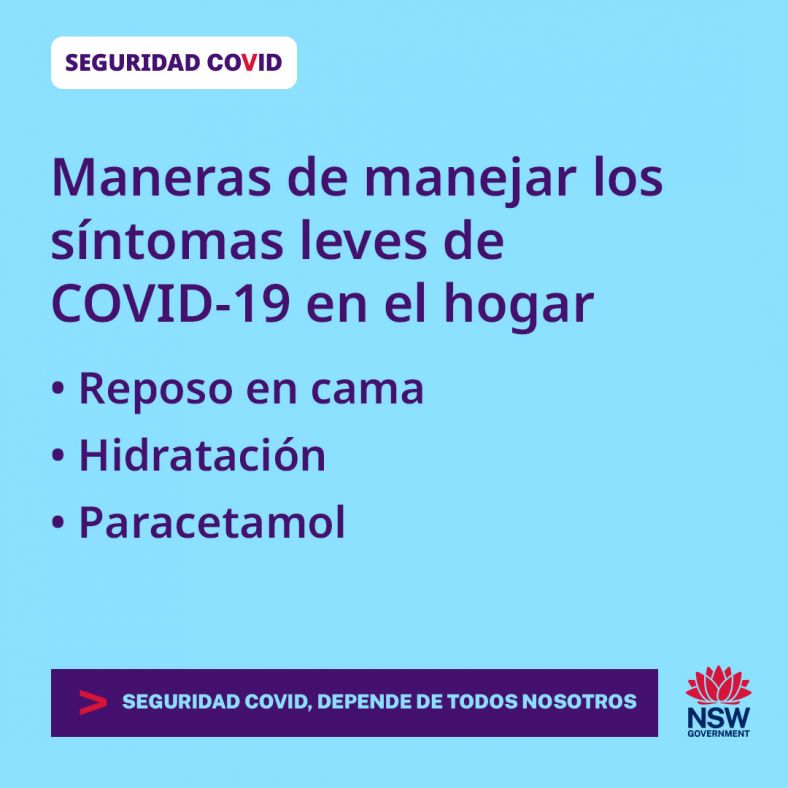 Spanish manage Covid-19 at home